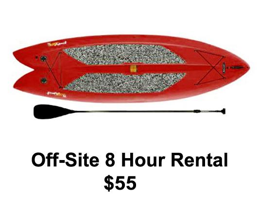 Off-Site SUP Board - Plastic