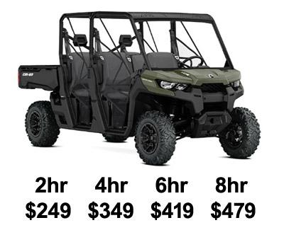 2024 UTV 6-Seat Can-Am Defender HD9