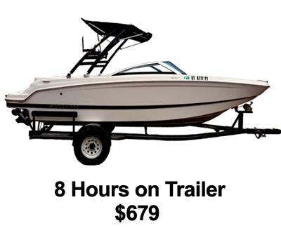 Off-Site 20' Ski Boat on Trailer